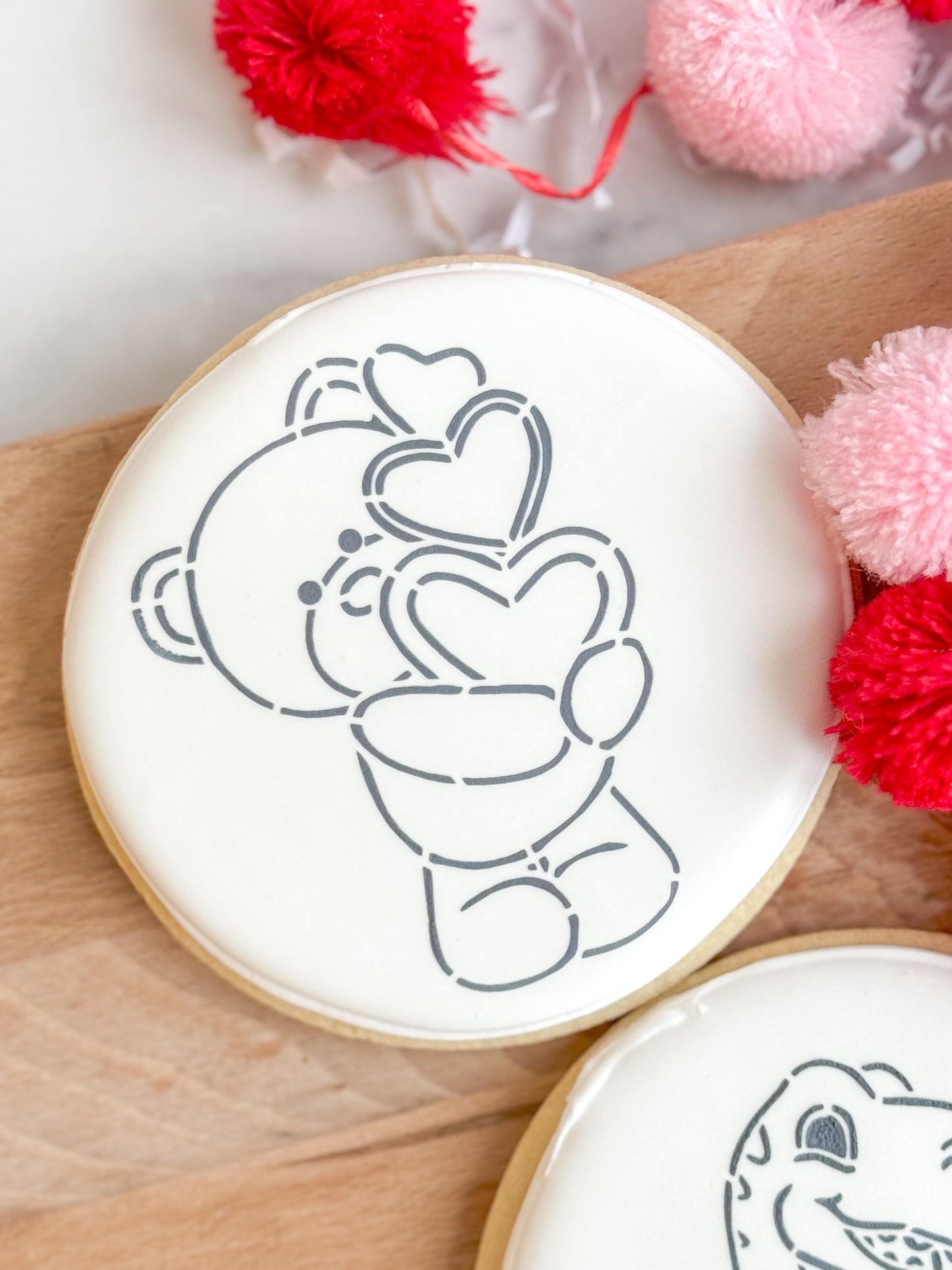 Paint Your Own Valentine’s Cookie