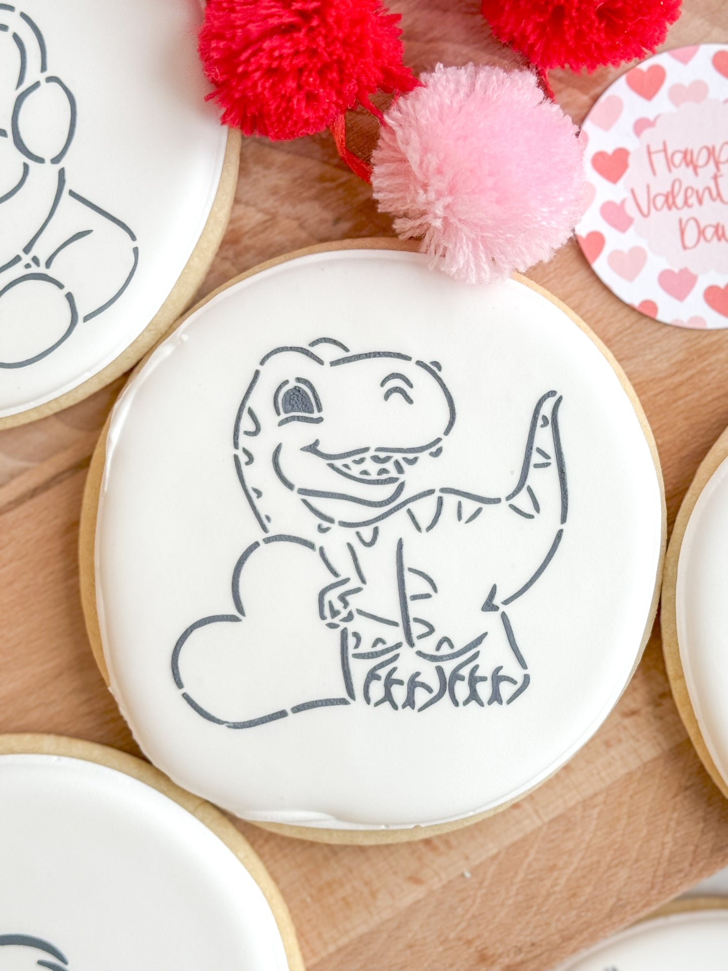 Paint Your Own Valentine’s Cookie