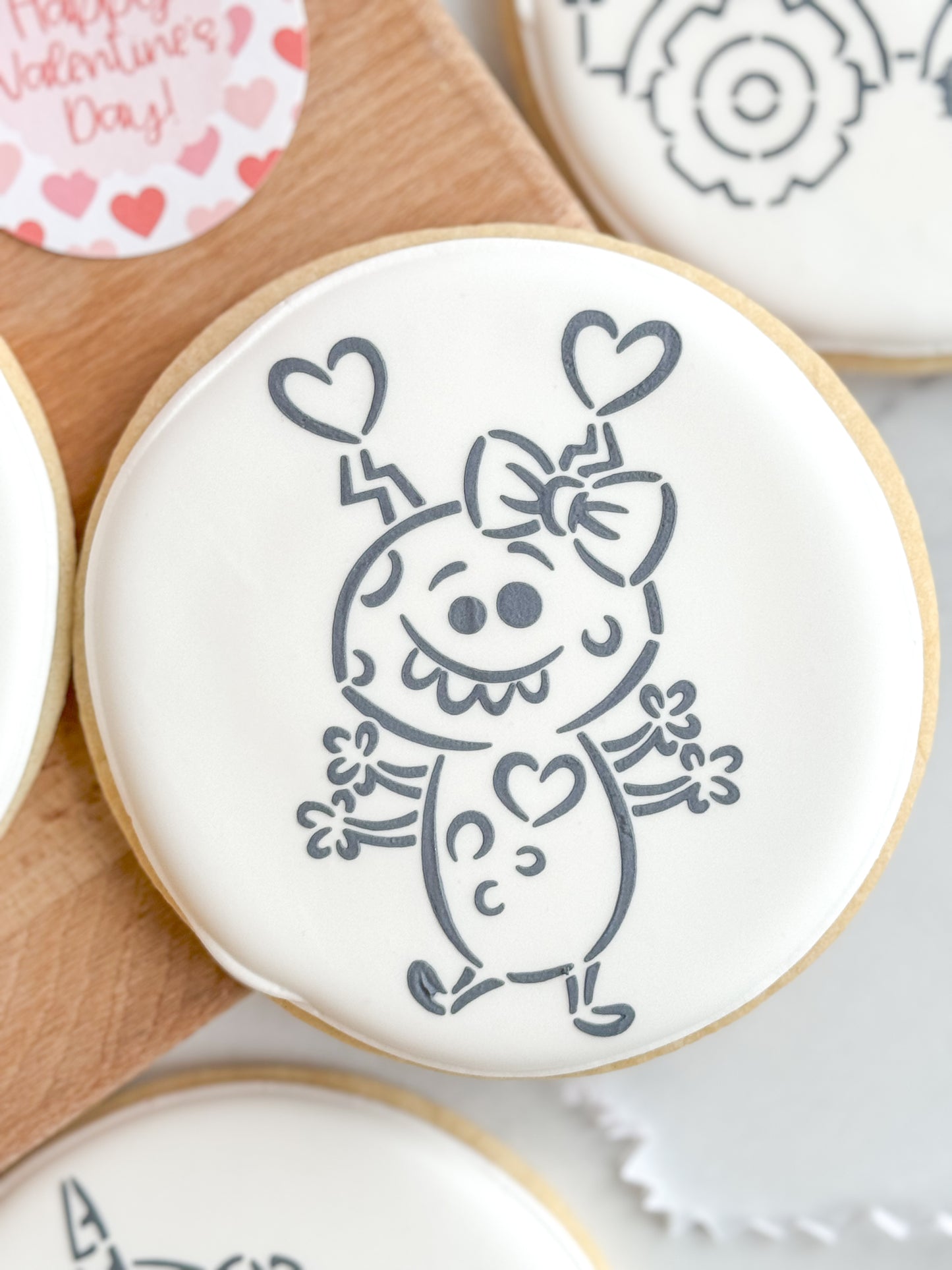Paint Your Own Valentine’s Cookie