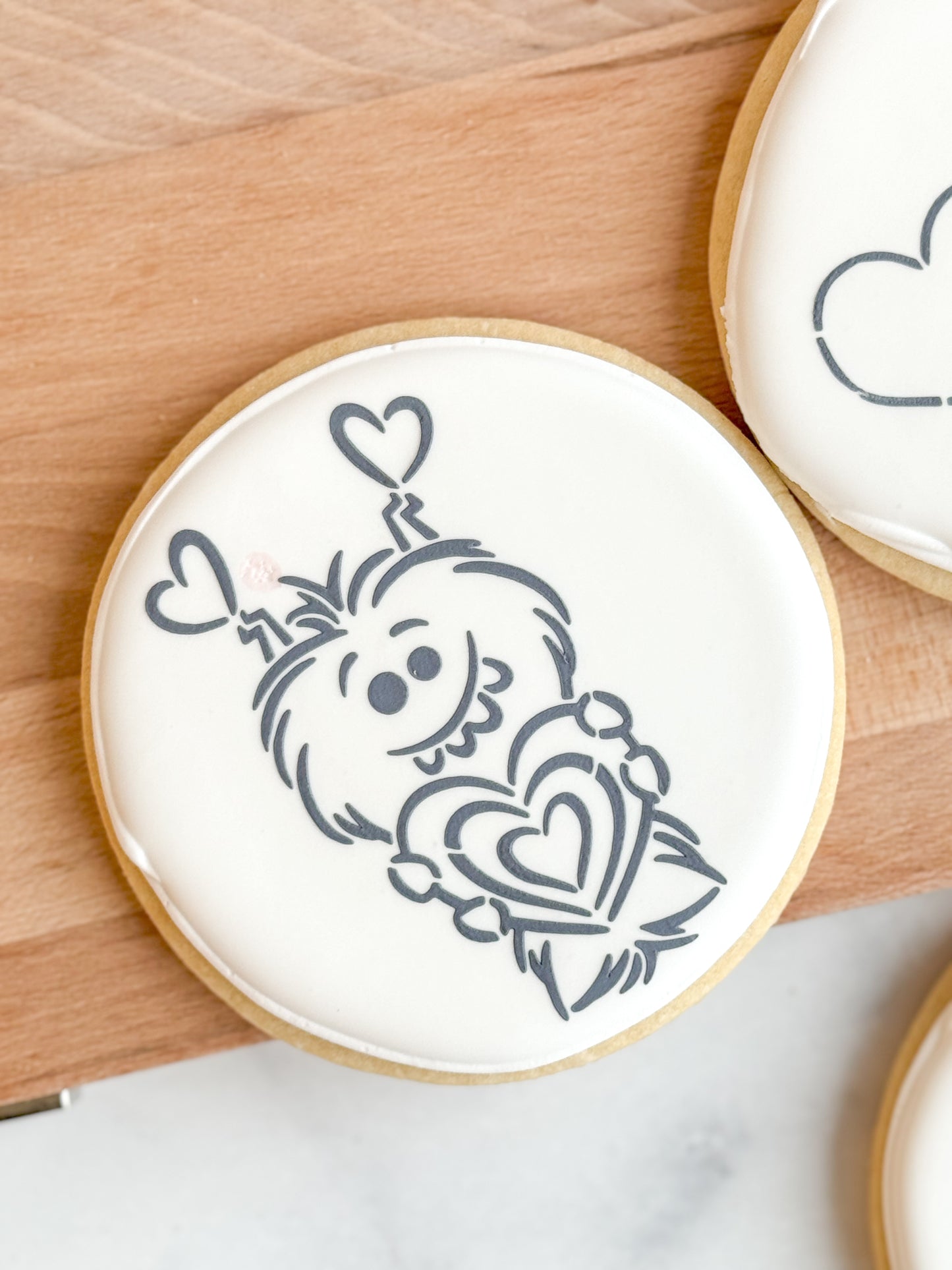 Paint Your Own Valentine’s Cookie