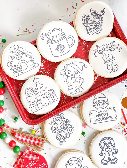 Paint Your Own Christmas Cookie